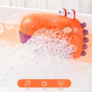 Musical Bubble Bath Toy - Wall Mount Dinosaur